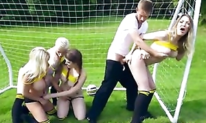 Sexy football players getting screwed by their kinky coach