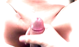Cumshot on pussy after sex