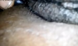 ebony anal dildoing