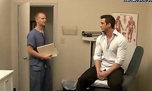 Reckless gay doctor sucking a steadfast horseshit