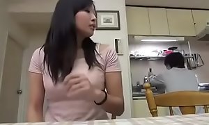 Nice Japanese girl fucks hammer away plumber