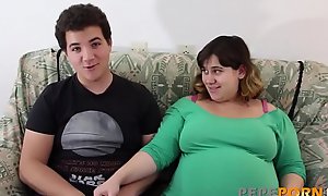 Small dicked lady's man can't live without banging her PREGGO BBW GIRLFRIEND!!!