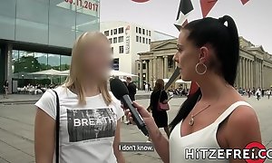 HITZEFREI German MILF finds yourselves a beamy cock to lady-love