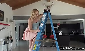 Abyss close up anal with girlfriend primarily ladder
