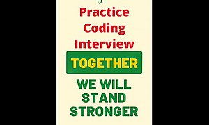 Diligence coding interview question together, comprehend xxx when all is said