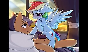 MLP - Clop - Rainbow Dash Grinding Superior to before Quibble Pants wits HtPot (HD)