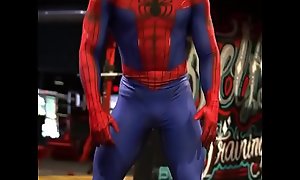 Sexy Spiderman hot bore