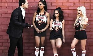 Three nasty cheerleaders get what they merited