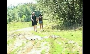 Daddy team-fucked fetching Daughter Outdoor