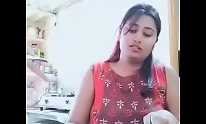 Swathi naidu enjoying while cooking in the air her swain